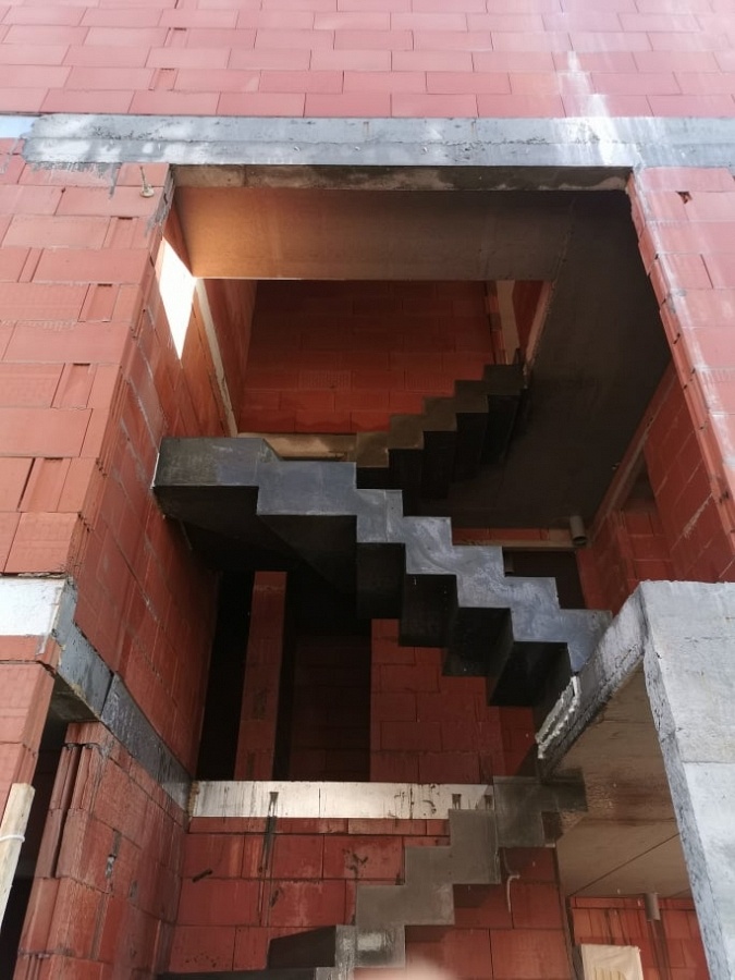 Draaitrappen in Blokmotief Blokmotief trappen 1