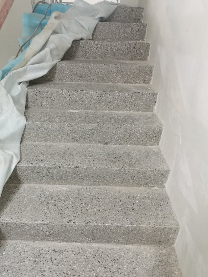 Geschuurde betontrappen Rechte trappen 3