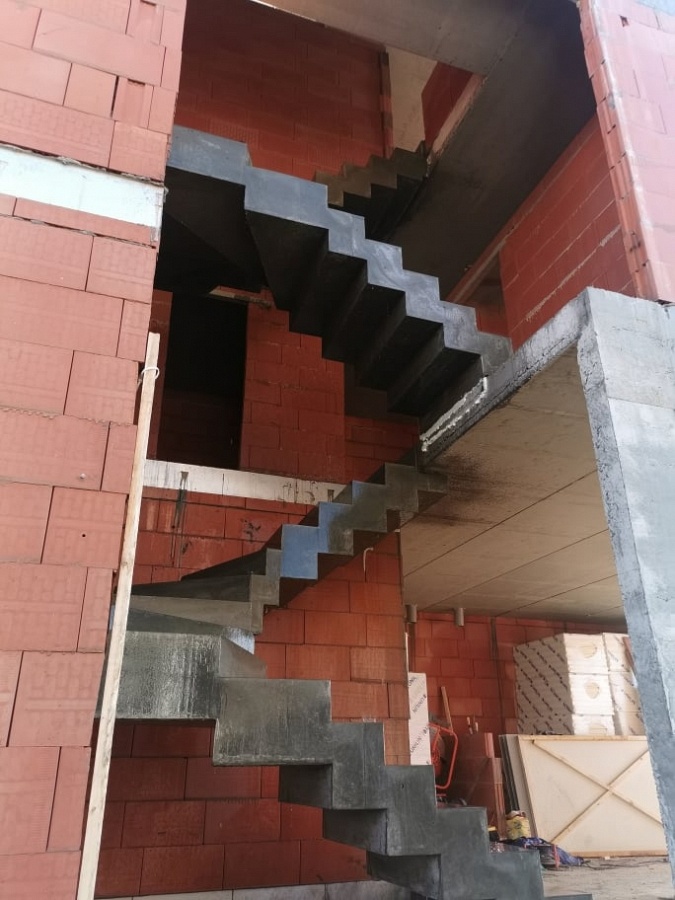 Draaitrappen in Blokmotief Blokmotief trappen